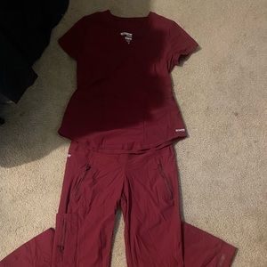 Xs greys anatomy scrub set